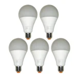 لامپ 9 وات نمانور مدل LED پایه E27 بسته 5 عددی - نمانور 24