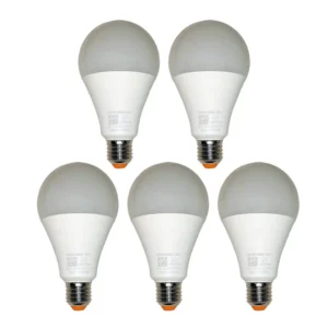 لامپ 9 وات نمانور مدل LED پایه E27 بسته 5 عددی - نمانور 24